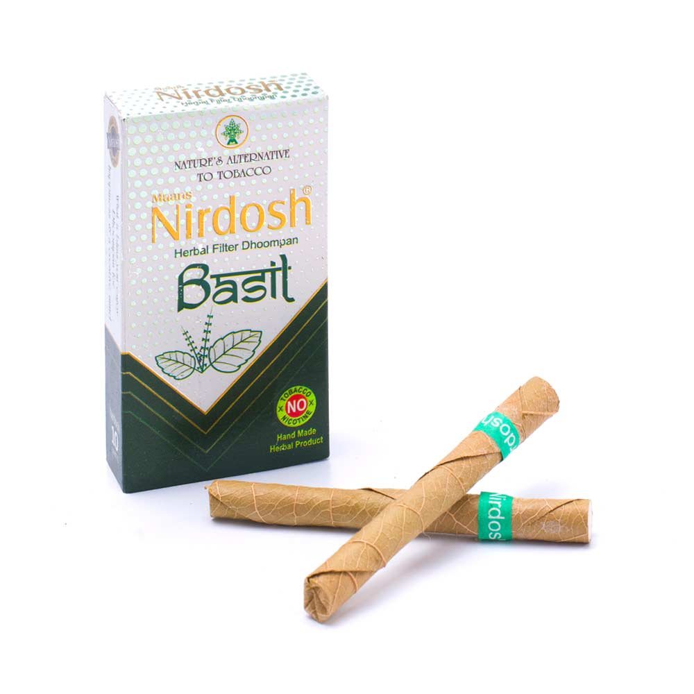 Nirdosh Herbal Filter Dhoompan Basil