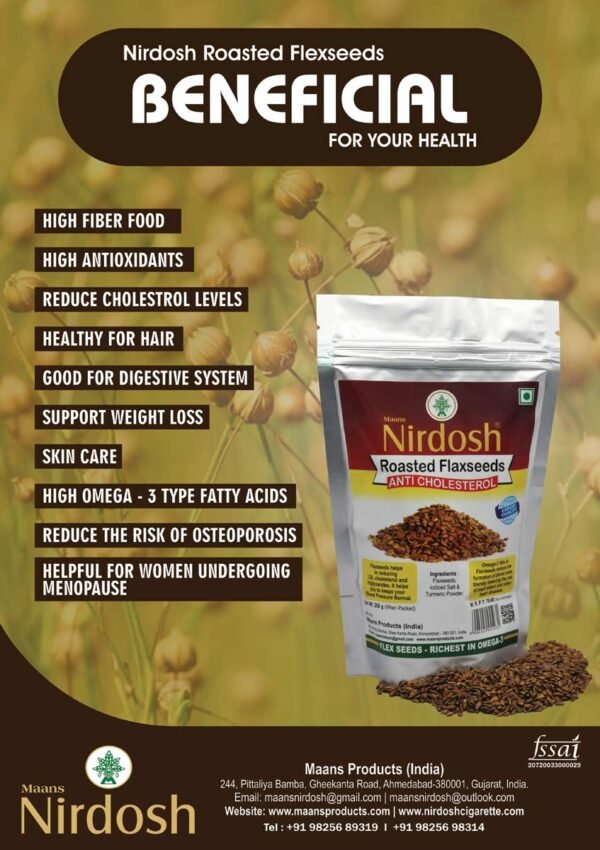 Nirdosh Roasted Flaxseeds